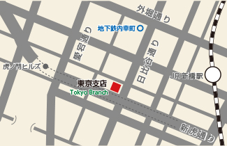 tokyo Branch map
